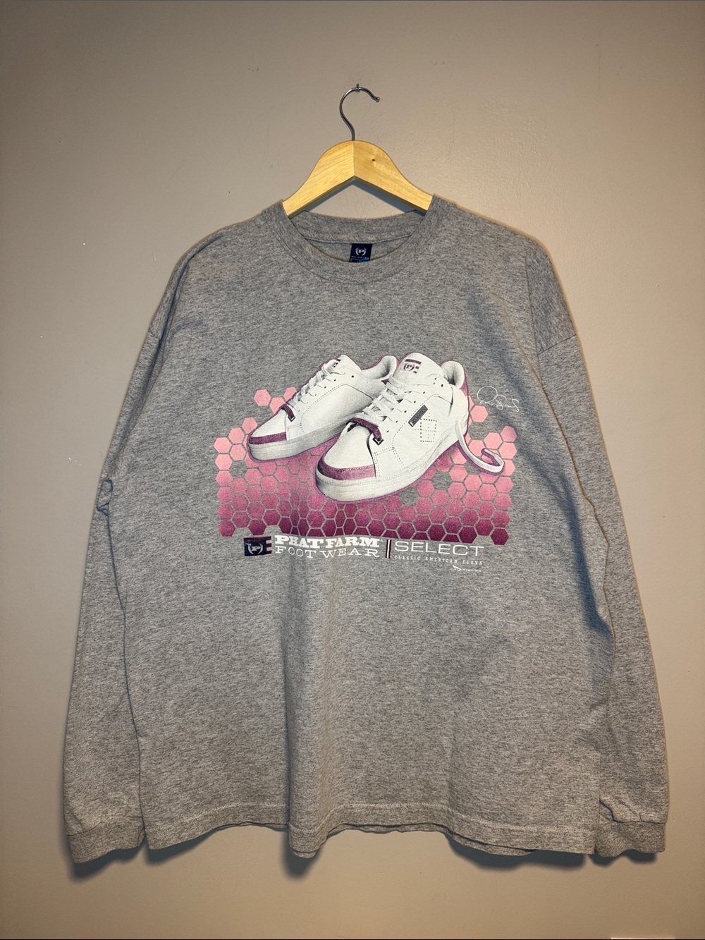 Vintage Phat Farm Shoes Long Sleeve Shirt / 1X / 2000s